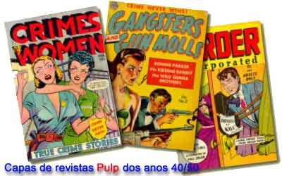 capas de revistas pulp